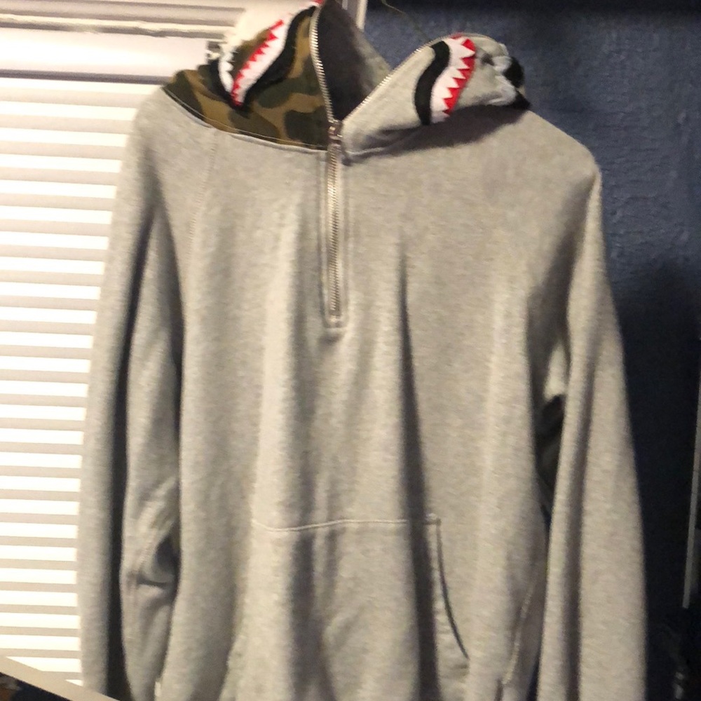 Bathing ape zipup hoodie